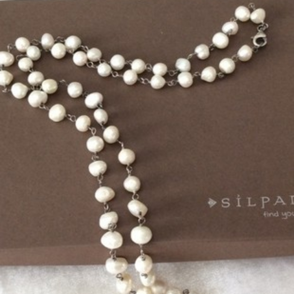 Silpada Fresh Catch Pearl Necklace